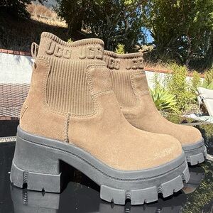UGG Women's Brown Ankle Boots New